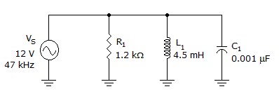 Electronics RLC Circuits and Resonance: What is the cur