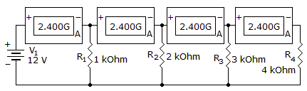 Electronics Parallel Circuits: Which component is shorted?