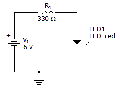 Electronics Diodes and Applications: What is the current through the LED?