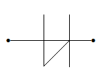 The symbol in figure is for SUS SBS Shockley diode UJT