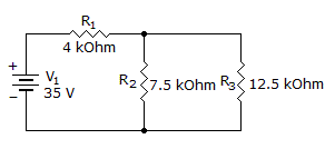 Electronics Series-Parallel Circuits: What are the branch currents I2 and I3?