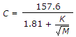 Civil Engineering Hydraulics: Chezy's constant is su