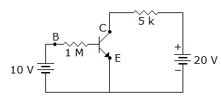 In figure what is the base current if VBE = 0.7 V 10 mA 9.3 mA 10 ?A 9.3 ?A .
